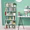 Costway 6 Tier S-Shaped Bookshelf Storage Display Bookcase Decor Z-Shelf